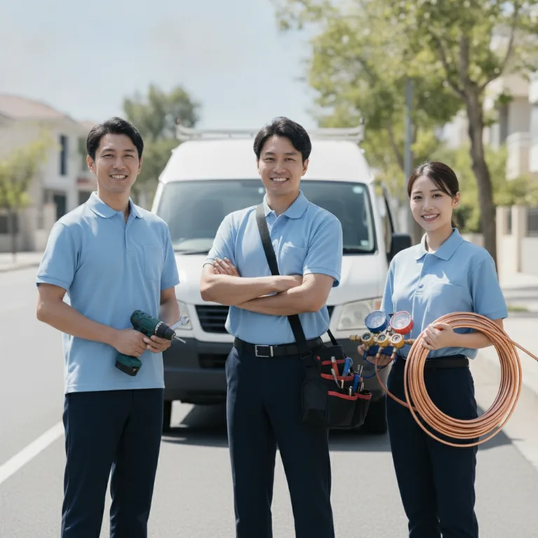 エアコン取り付け のチーム: 四日市市